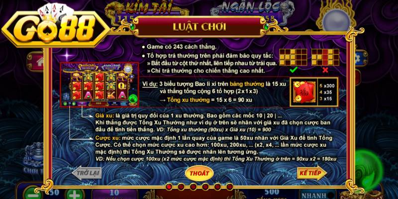 Săn jackpot cực khủng trong trò chơi 